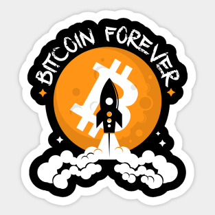 Bitcoin Forever Sticker